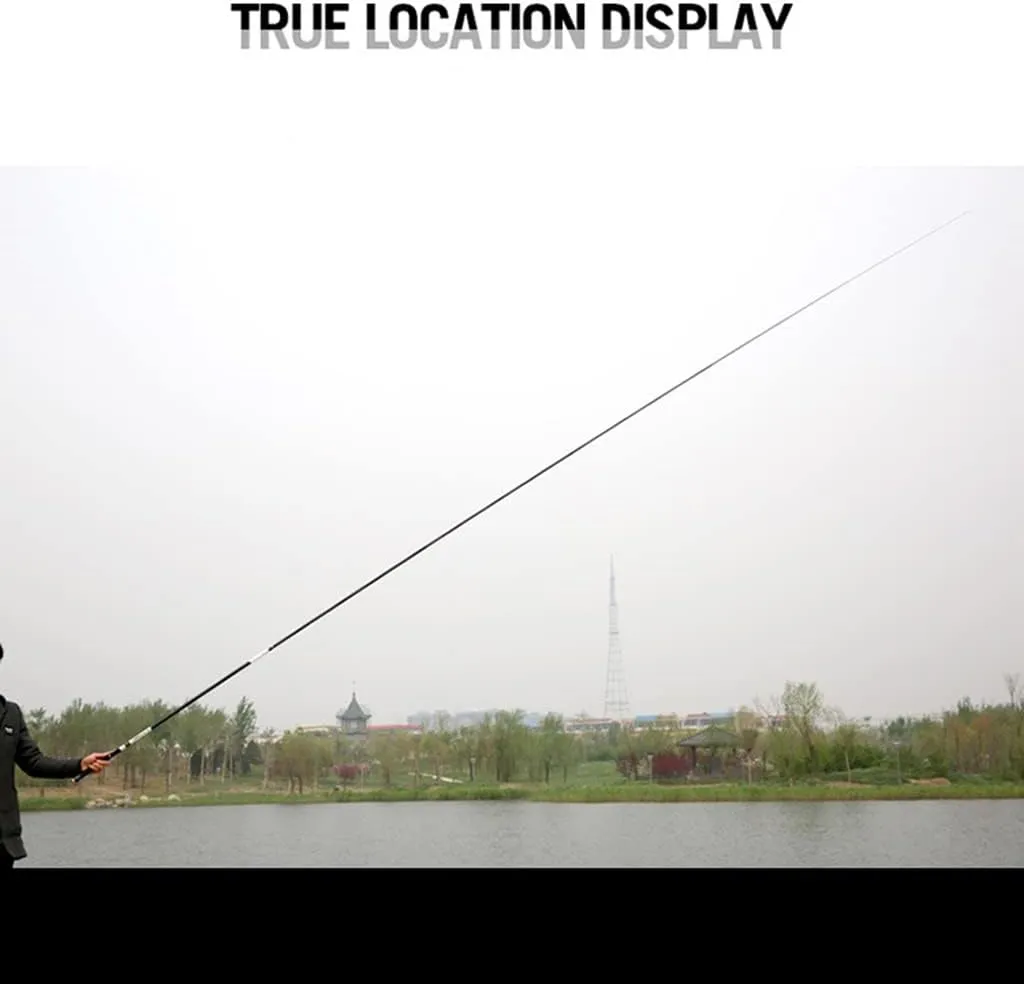 Telescopic Fishing Rods 12FT 13FT 15FT 16FT 18FT 21FT 24FT Carbon Fiber Rod Ultra Light Carp Fishing Pole Spinning Rod (Size : 7.2m/24FT)