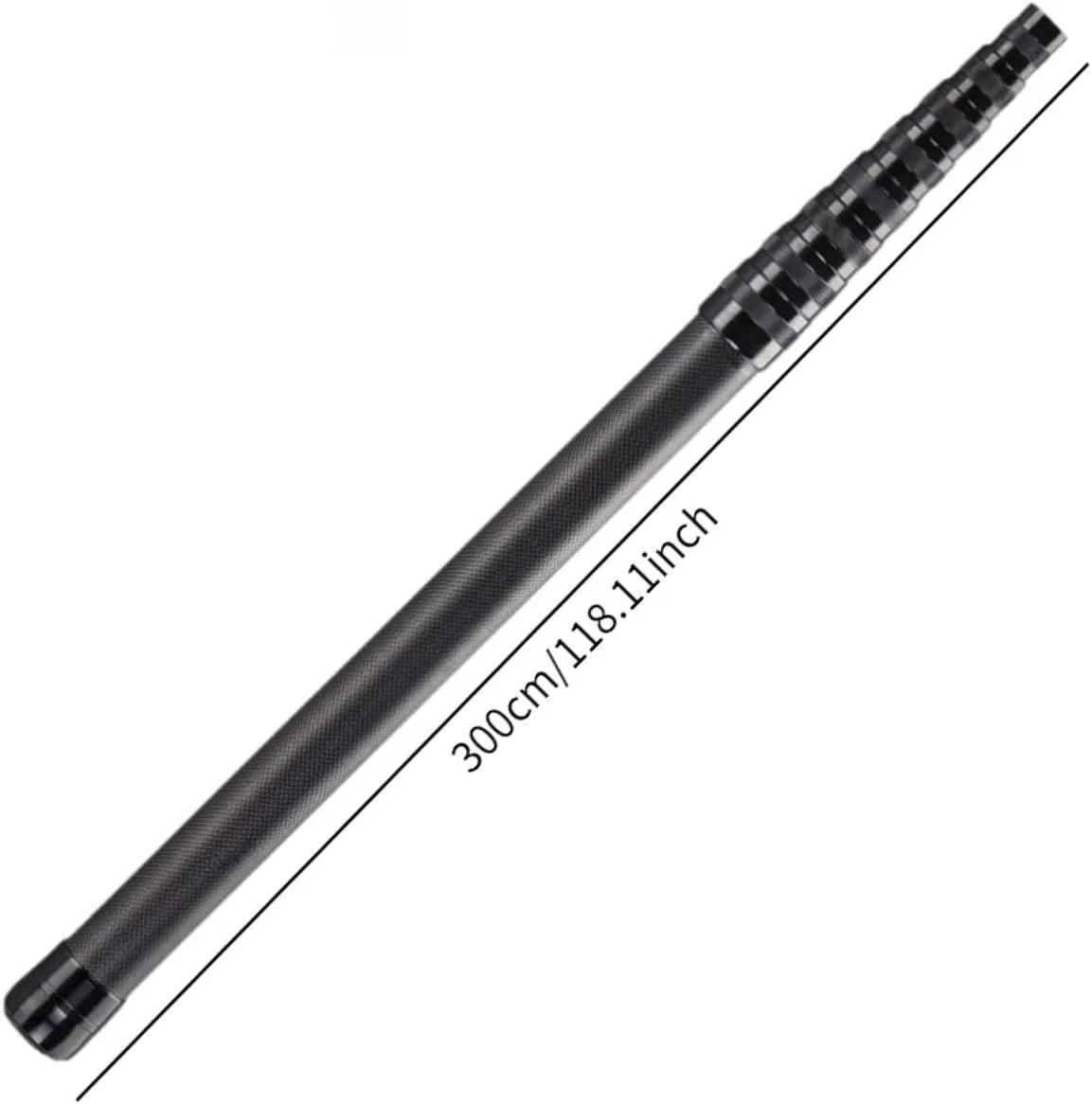 Telescopic Rod for Fishing Net Pole with Long Handle Accessories