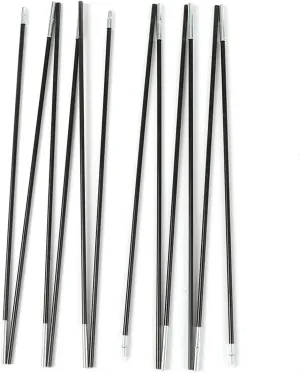 Tent Pole Support Frames Kit Outdoor Support， Outdoor Tools Tent Accessories 3.26m Tent Rod Replacement Tent Pole Kit Sun Shelter Camping Hiking Tent Accessories Warterproof Sail Shade Pole(2 person T