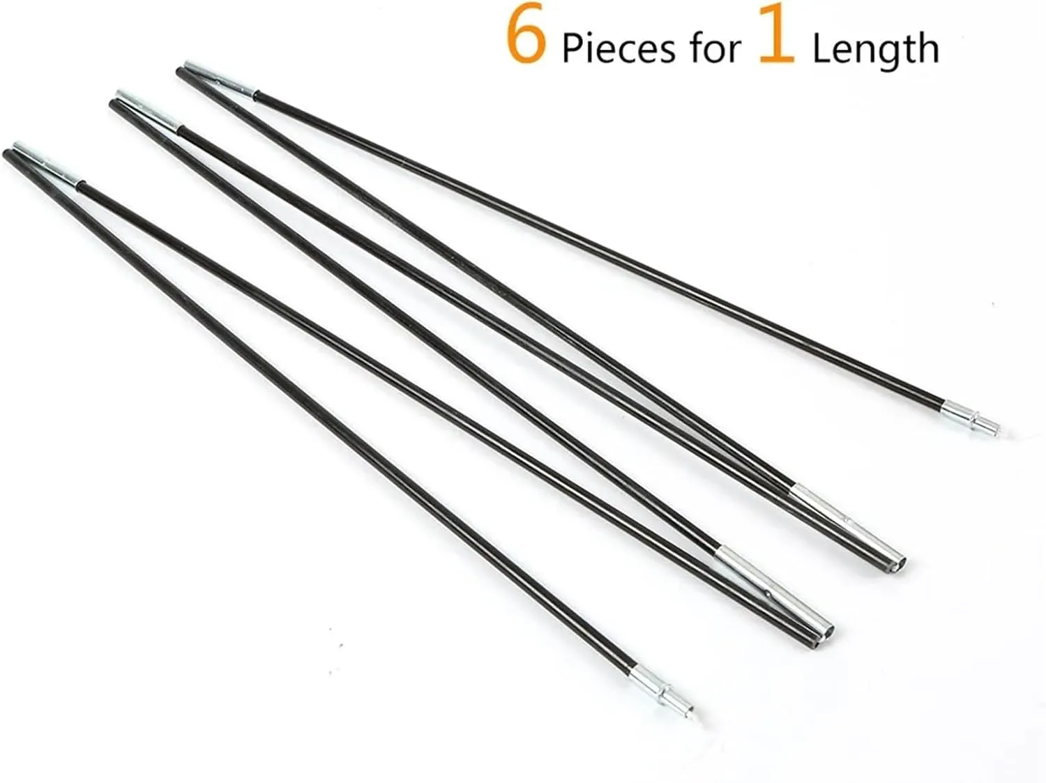 Tent Pole Support Frames Kit Outdoor Support， Outdoor Tools Tent Accessories 3.26m Tent Rod Replacement Tent Pole Kit Sun Shelter Camping Hiking Tent Accessories Warterproof Sail Shade Pole(2 person T