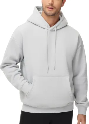 THE GYM PEOPLE Men's Loose Fit Pullover Hoodie Soft Lightweight Hooded Sweatshirt with Pockets