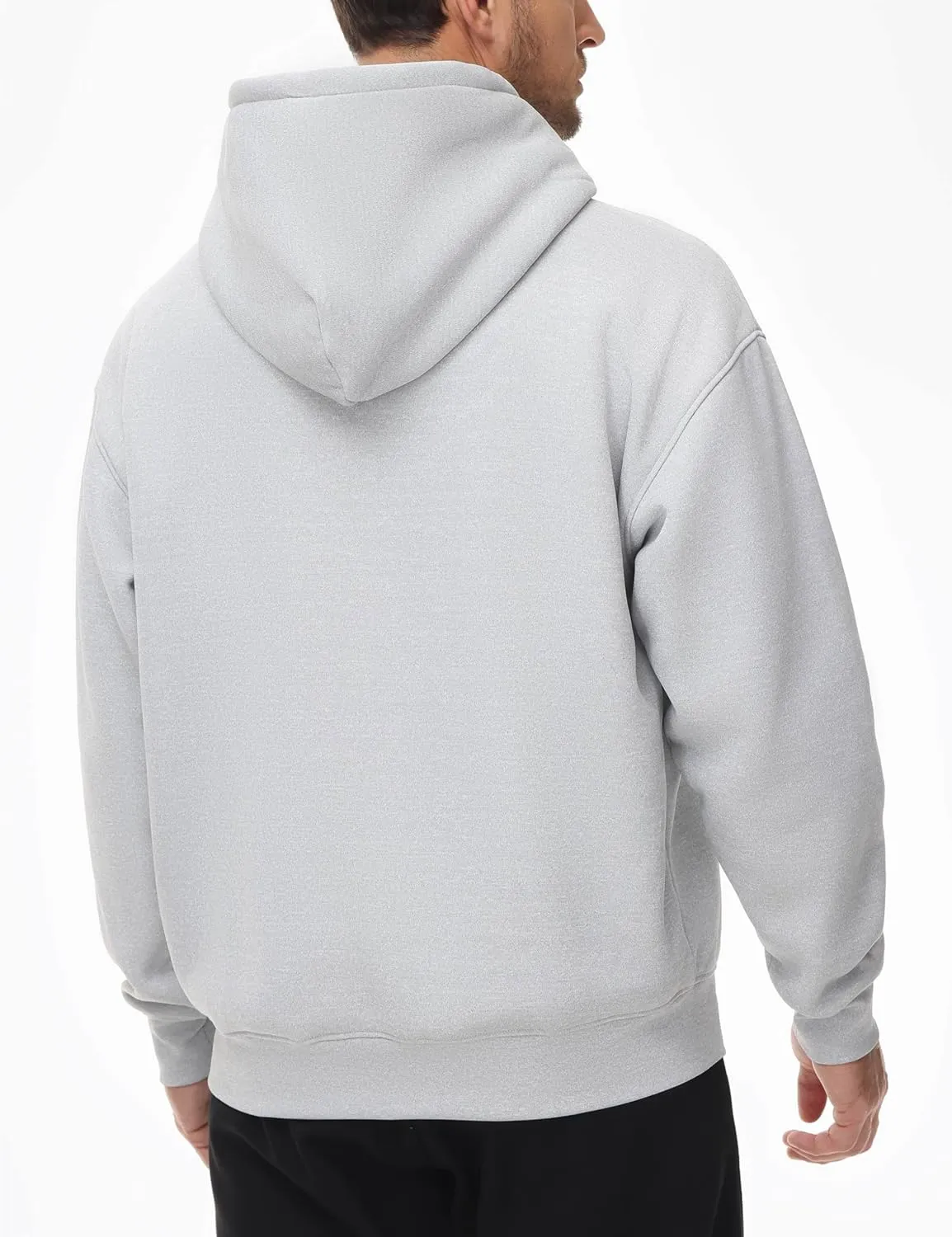 THE GYM PEOPLE Men's Loose Fit Pullover Hoodie Soft Lightweight Hooded Sweatshirt with Pockets
