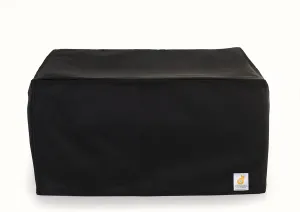 The Perfect Dust Cover, Black Nylon Cover Compatible with Emeril Lagasse Power Air Fryer 360 Model S∙AFO001 Toaster Oven XL Family Size , Double Stitched and Waterproof Cover by The Perfect Dust