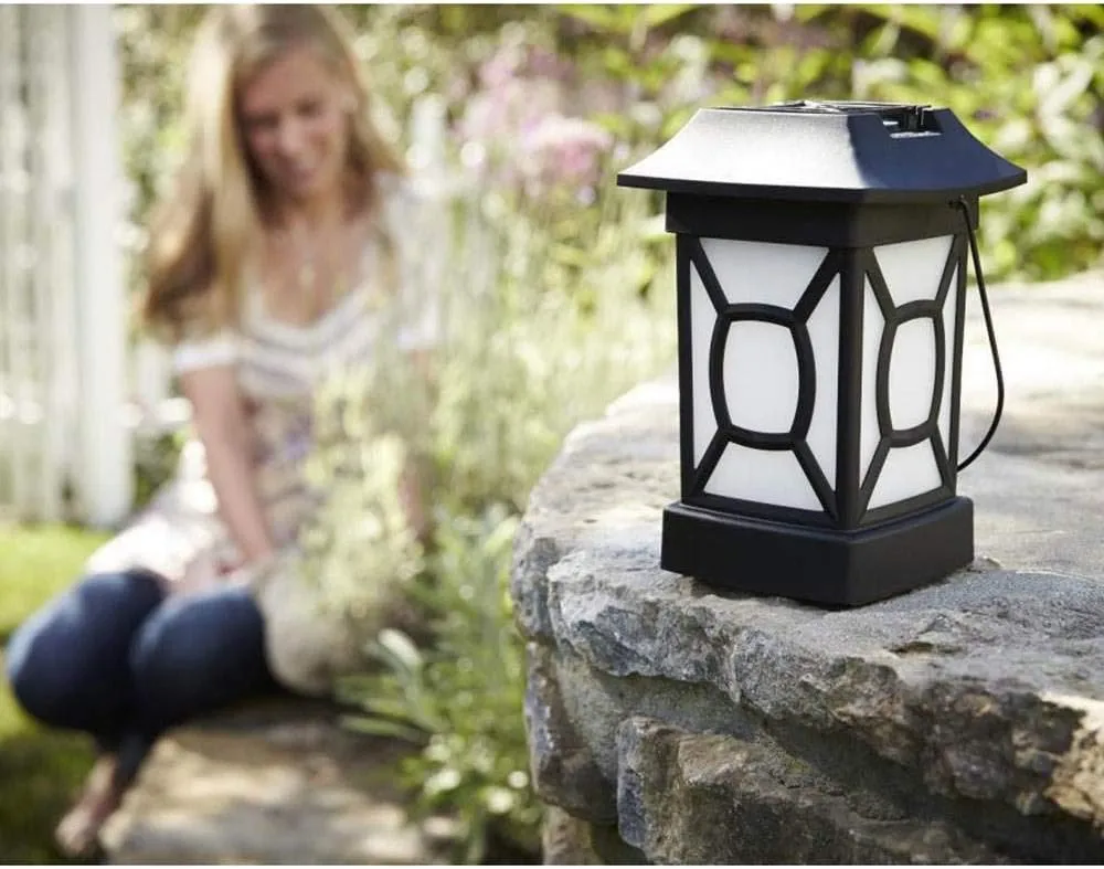 Thermacell Mosquito Repellent Lantern; No Spray Mosquito Repellent For Patios; Includes 12-Hours of Protection; Scent-Free, No Flame Citronella Candle Alternative