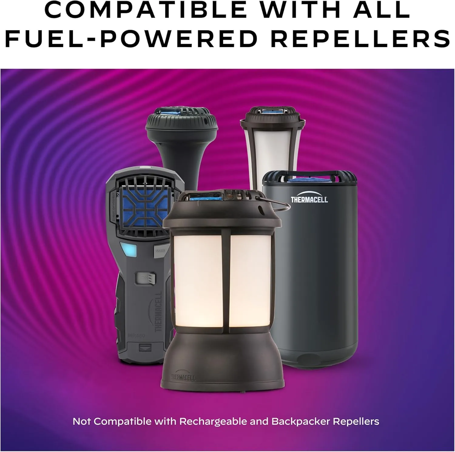 Thermacell Mosquito Repellent Refills; Compatible with Any Fuel-Powered Thermacell Repeller; Highly Effective, Long Lasting, No Spray or Mess; 15 Foot Zone of Mosquito Protection (Pack of 2)