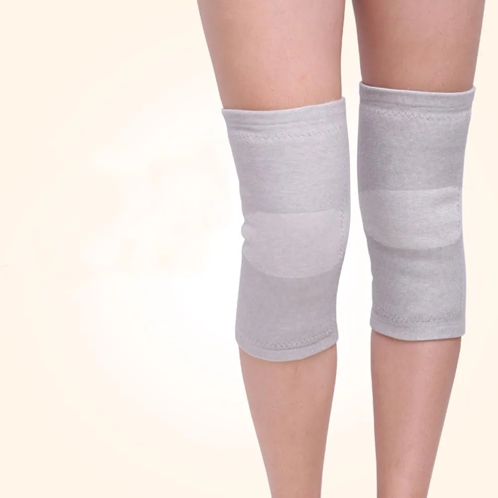 Thermal Knee Warmer with Warm Lining Stretch Knit Arthritic Knee Sleeves Night Sleep Knee Wrap Pad Brace Support Band