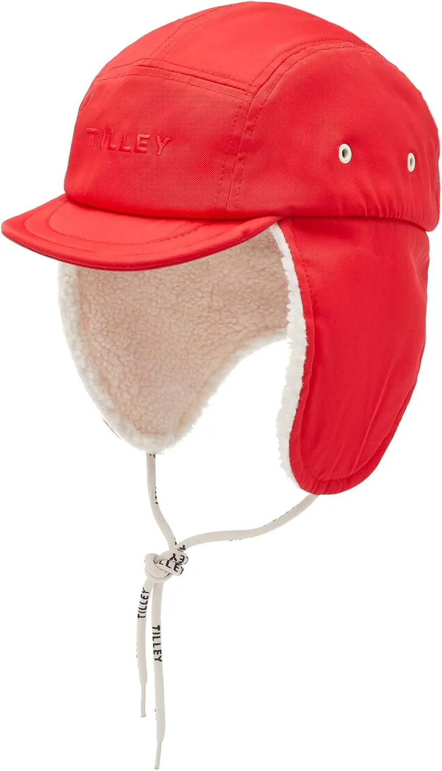 Tilley Unisex Winter Rove Aviator Hat, Fleece-Lined, Built for Extreme