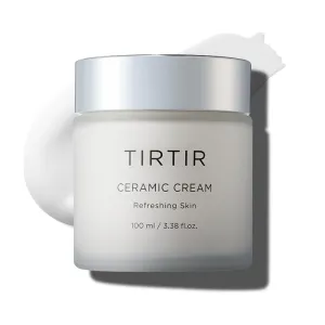 TIRTIR Natural Ceramide Cream | Deep moisturizer for Glass Skin, Polyglutamic acid, Centella Asiatica Extract, Skin barrier, Lightweight, Mild, Nature derived ingredients, Dry skin, Korean skincare