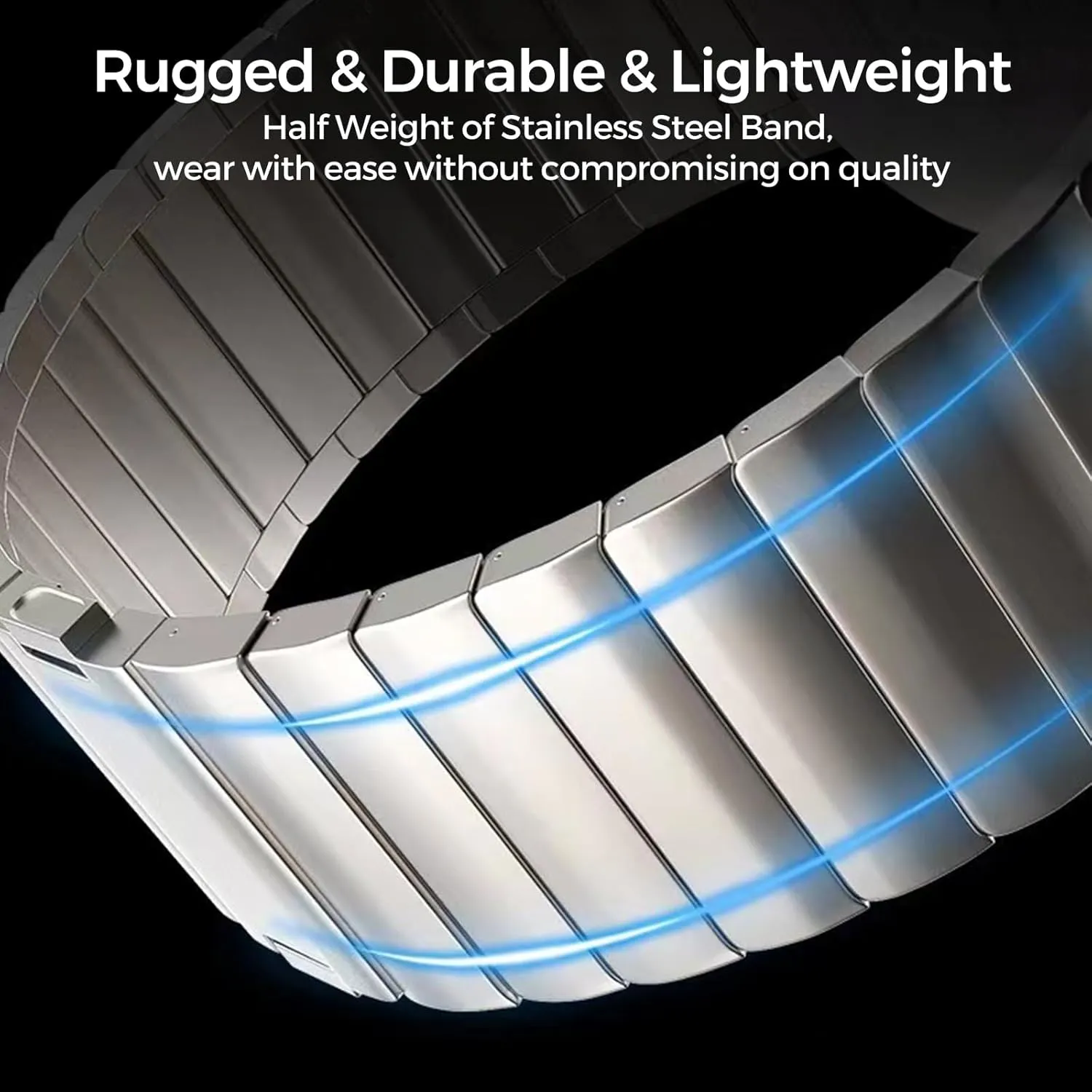Titanium Magnetic Band for Fenix 8/7X/6X/5X Plus, 26mm Titanium Metal Quick Release Strap for Garmin Fenix 7X Pro/6X Pro/5X Plus/Enduro 3/tactix 7