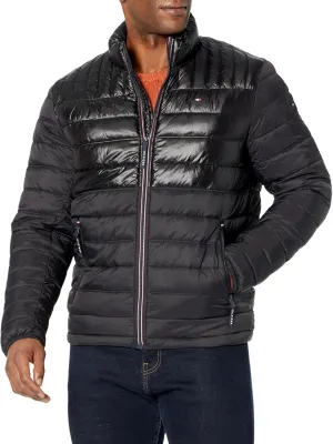 Tommy Hilfiger Men's Ultra Loft Lightweight Packable Puffer Jacket (Standard and Big & Tall)