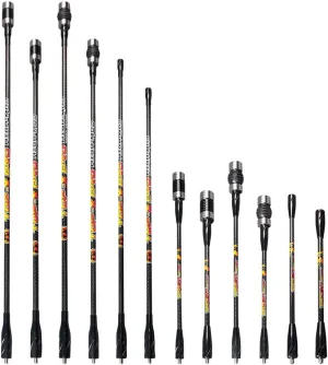 TOPOINT ARCHERY 40T 3K Pure Carbon Fiber Bow Stabilizer Competition Level Balance Bar 12/15/30/33" Compound Bow Shooting Damper Rod for Hunting Accessories