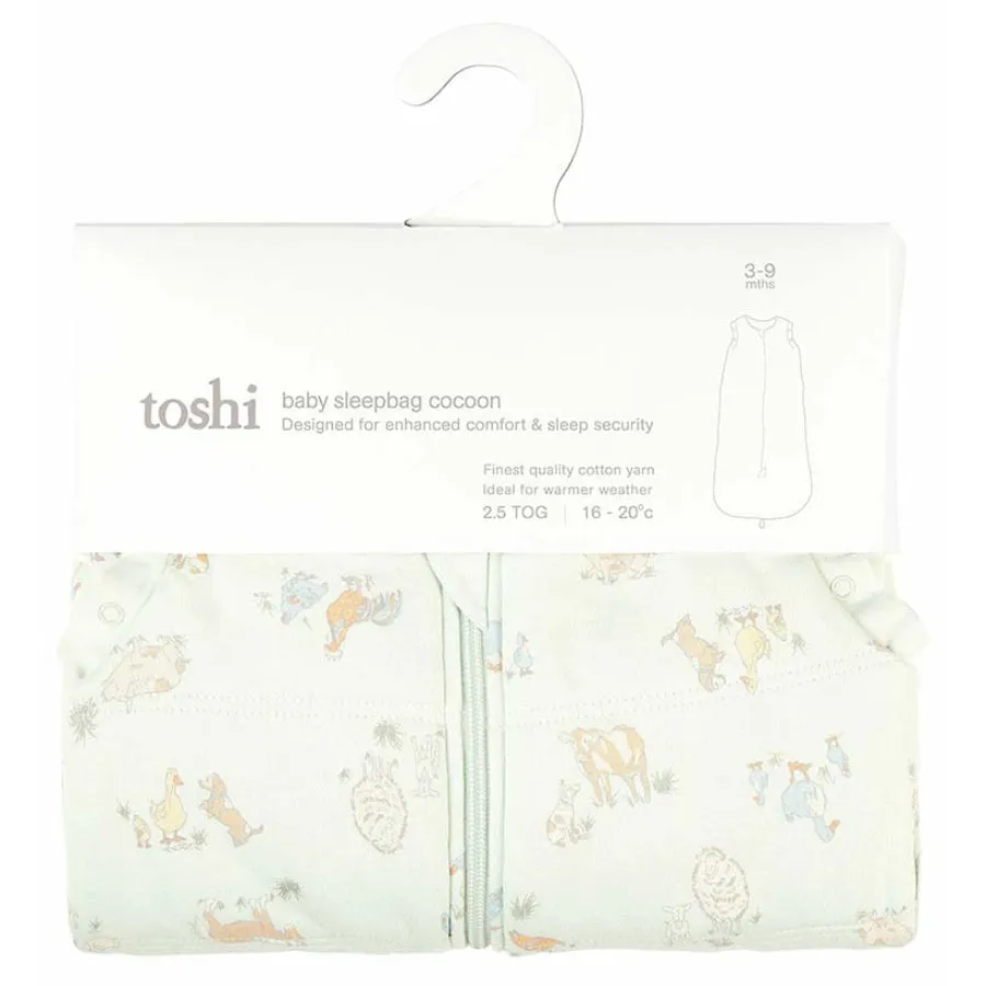 Toshi Baby Sleep Bag Classic Cocoon 2.5 TOG - Country Bumpkins