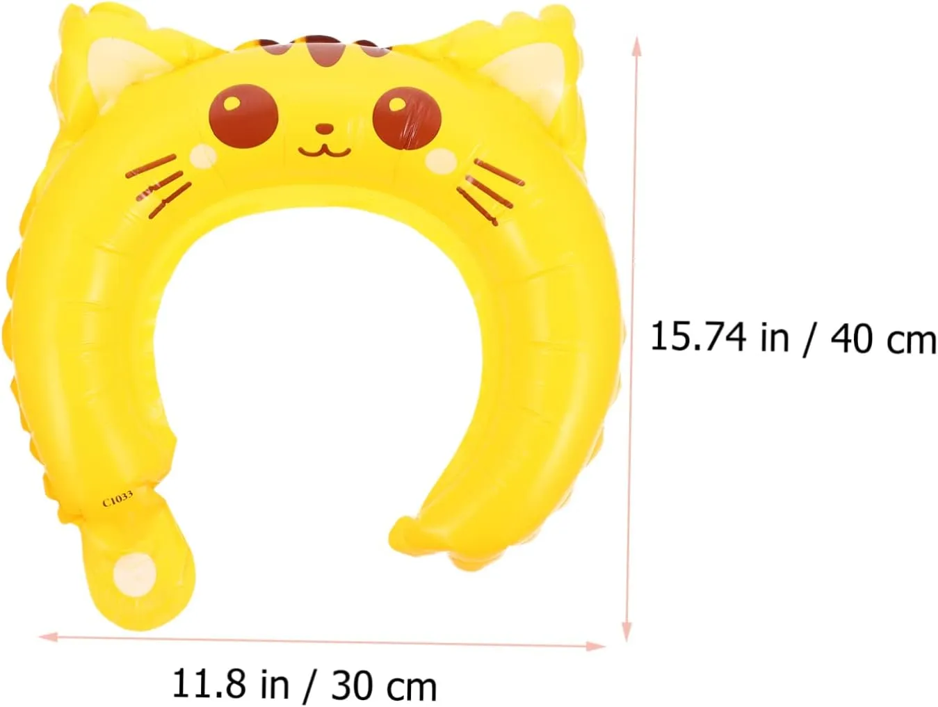 Totority 2sets Chic Kids Animal Headband Aluminum Foil Balloon Decorative Sturdy for Parties Decor 50pcs*2