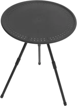 TOYANDONA Portable Folding Round Table Height Small Camping Table for Outdoor Activities for Picnics Barbecues and Home Use Lightweight and Easy to Transport