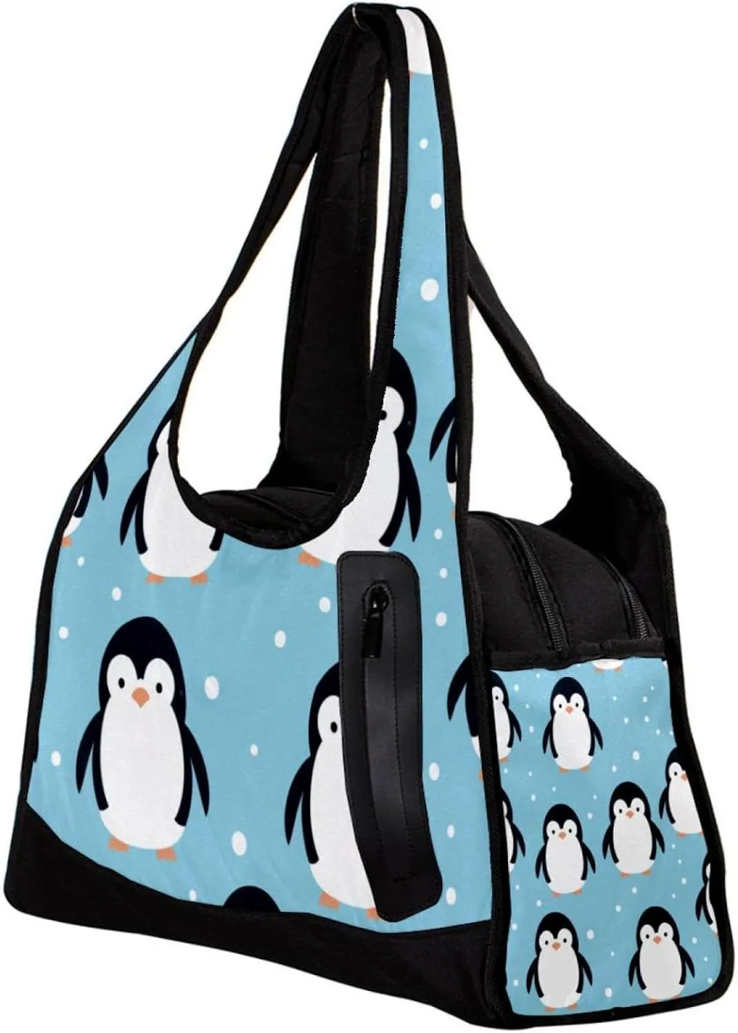 Travel Bag,Mens Gym Bag,Womens Gym Bag,Cartoon Penguin,Sports Bag
