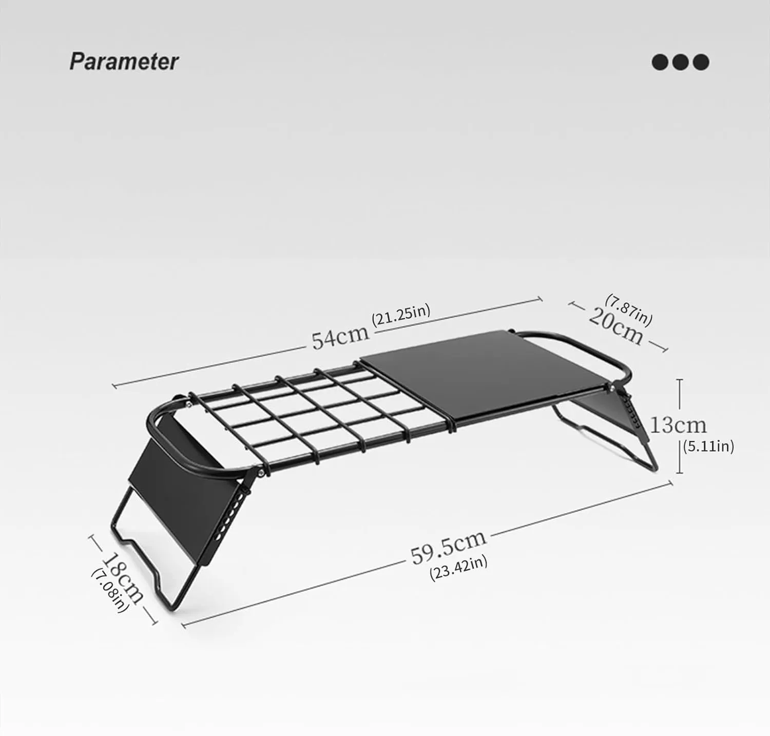 Travel Folding Outdoor Table for Camping and Picnics Light Weight Foldable Camping Table Space Saving Picnics Table