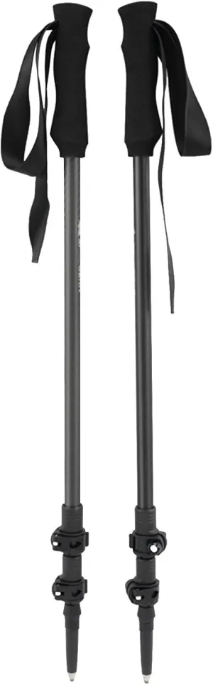 Trekking Poles, Lightweight Telescopic Hiking Poles with EVA Handle Walking Sticks for Camping, Climbing, Backpacking, Mountaineering