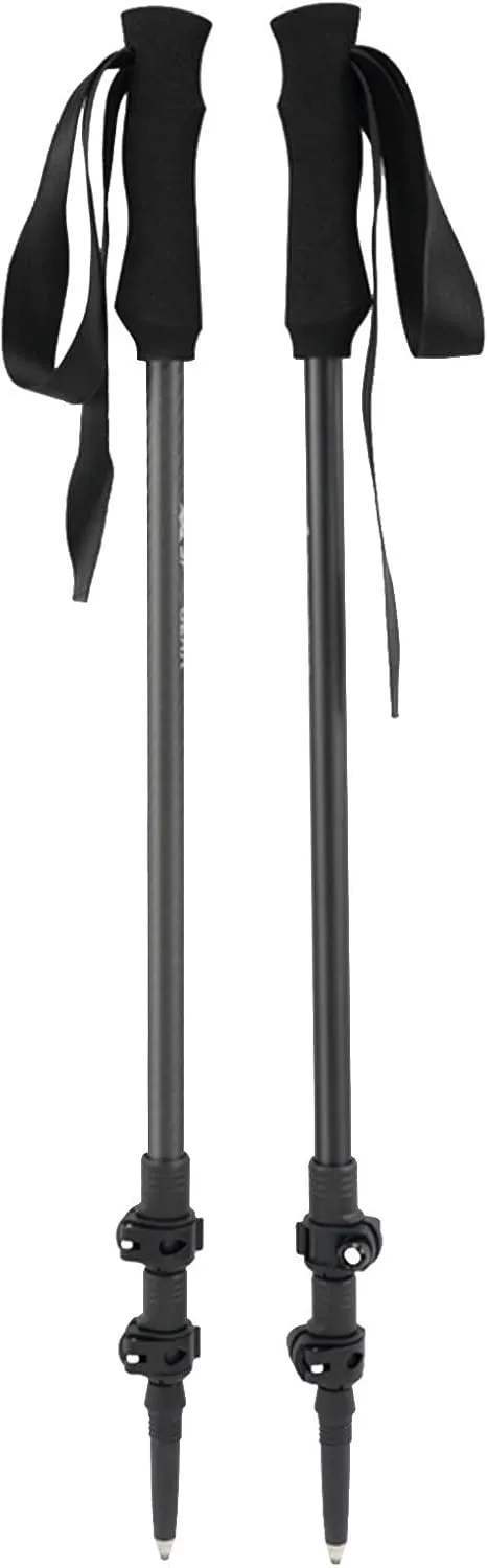 Trekking Poles, Lightweight Telescopic Hiking Poles with EVA Handle Walking Sticks for Camping, Climbing, Backpacking, Mountaineering