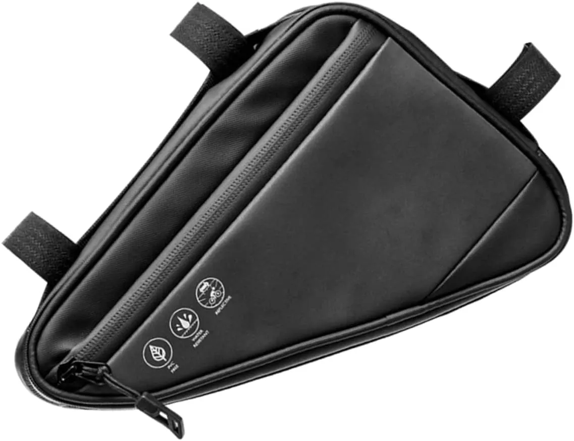 Triangle Bag for Mountain Bike Lightweight Storage Pouch Durable Outdoor Accessory for Cycling Essentials Fits Mountain and Road Bikes for Tools and Personal Items