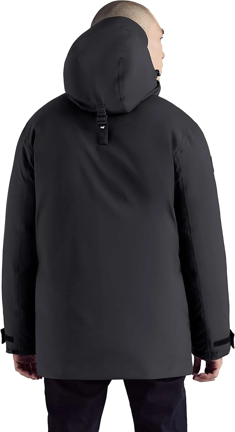 Triple F.A.T. Goose Men's Hodgson - Mens Waterproof Parka - Heavy Winter Coats For Men - Mens Parka Winter Coats With Hood