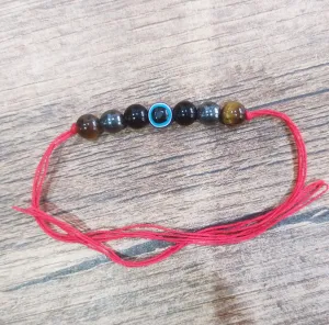 Triple protection Stone Raksha Sutra Rakhi Bracelet