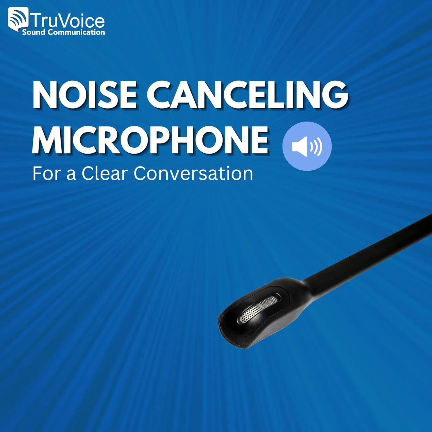 TruVoice HD-700 Premium Office/Call Center Headset with Noise Canceling Microphone - Compatible with Mitel, Nortel, Avaya, Poly, Polycom, Shoretel, Aastra, Digium, ESI and Fanvil Phones