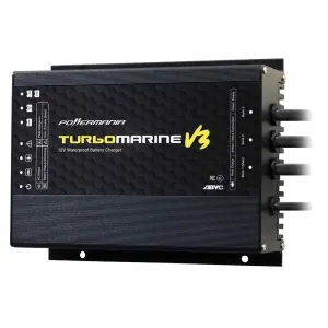 Turbo M212V3 12 Amp 2-Bank 12/24VDC Waterproof Charger
