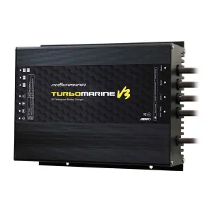 Turbo M330V3 30 Amp 3-Bank 12/24/36VDC Waterproof Charger