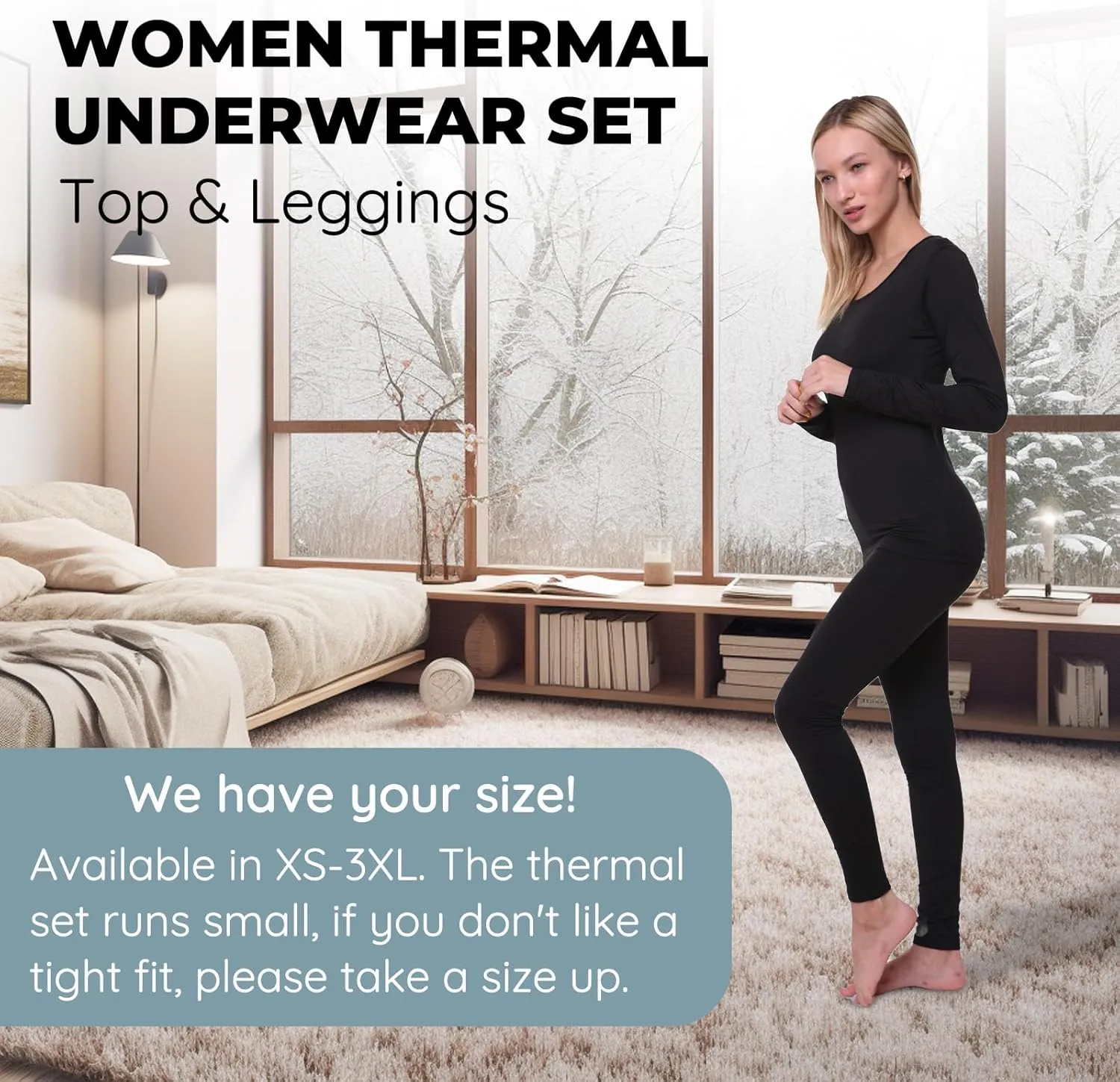 Ultra Dry Women Thermal Underwear Set