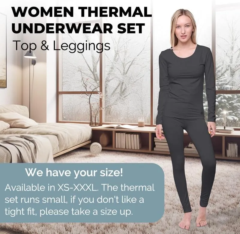 Ultra Dry Women Thermal Underwear Set
