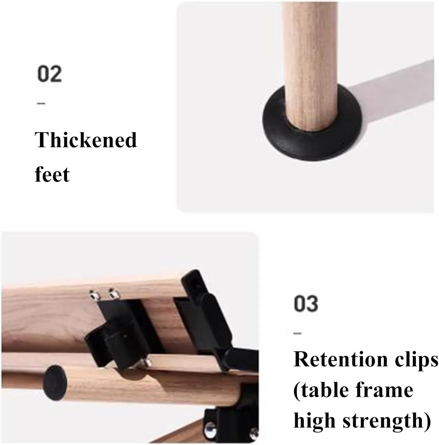 Ultra-Light Camping Table Compact Folding Picnic Table Aluminum Folding Camping Table Roll Up Table Top for Indoor & Outdoor