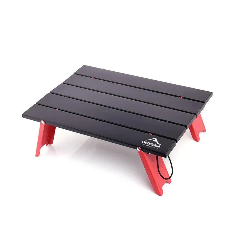 Ultra-Light Foldable Camping Table – Portable & Compact for Outdoor, Picnic, BBQ, or Bed Desk Use