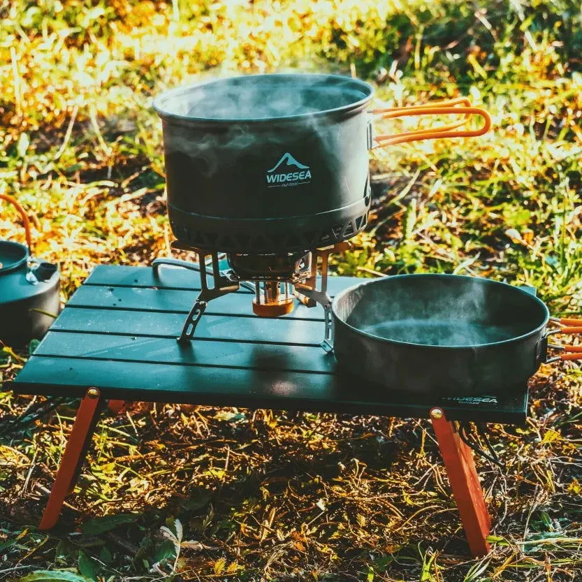 Ultra-Light Foldable Camping Table – Portable & Compact for Outdoor, Picnic, BBQ, or Bed Desk Use