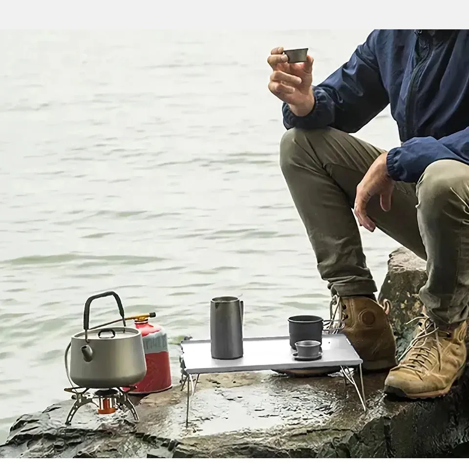 Ultralight Mini Outdoor Table Foldable Aluminum Alloy Camping Table