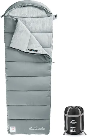 Ultralight Sleeping Bag 25°F-54°F with Hood Great for 3-4 Season Traveling Camping Outdoor Activities Family Camping Mountaineering car Camping,Machine Washable No-Snag Zipper