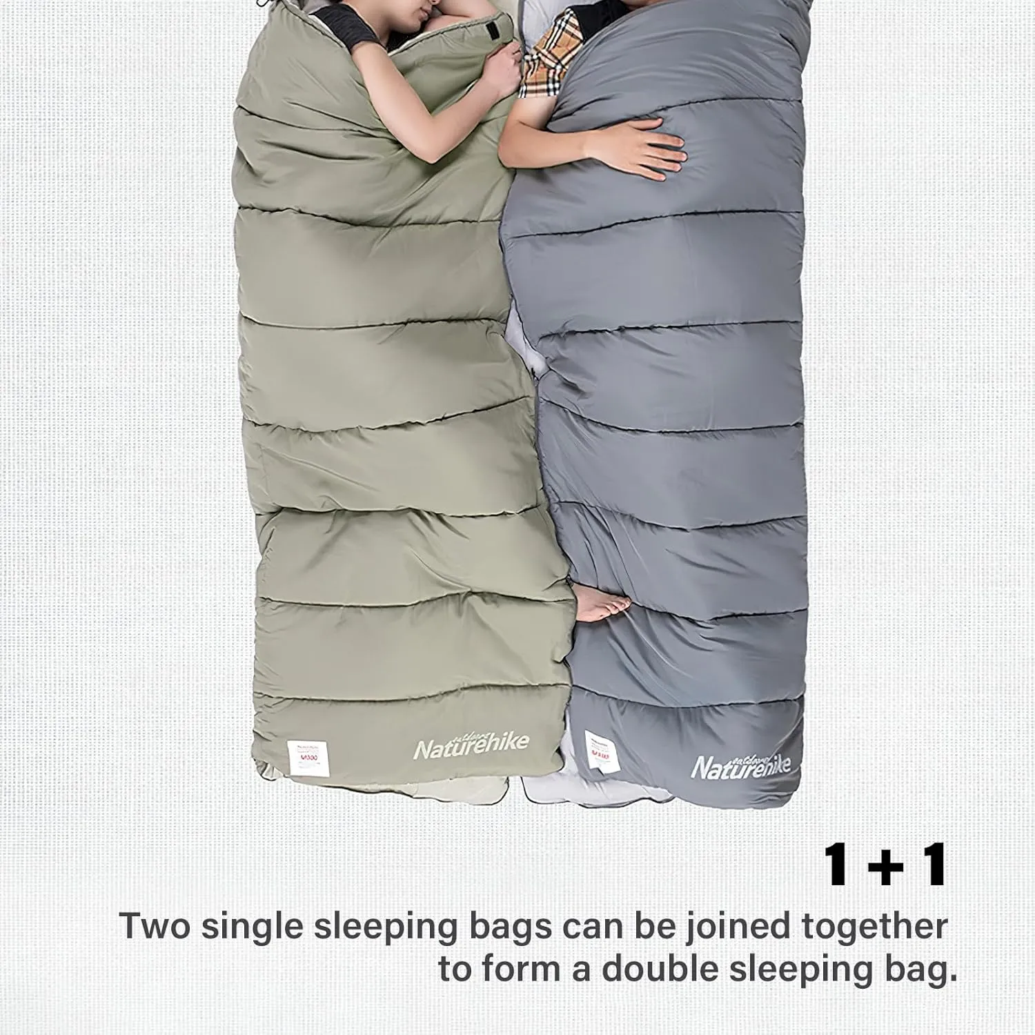 Ultralight Sleeping Bag 25°F-54°F with Hood Great for 3-4 Season Traveling Camping Outdoor Activities Family Camping Mountaineering car Camping,Machine Washable No-Snag Zipper