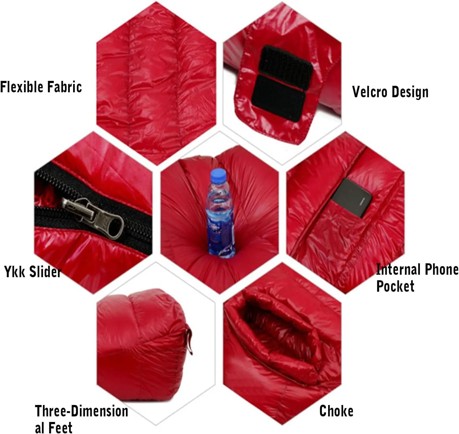 Ultralight Sleeping Bag 4 Season Sleeping Bag for Adults and Kids – Lightweight Warm and Machine Washable, for Outdoor Activities and Camping Traveling