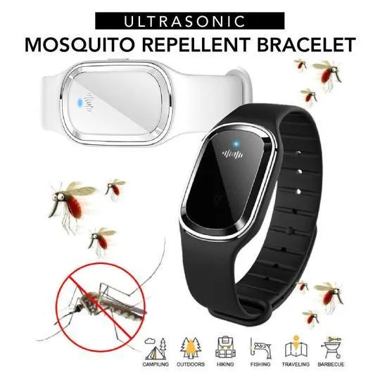 Ultrasonic Bracelet Repellent Timely Privacy-focused Mosquito