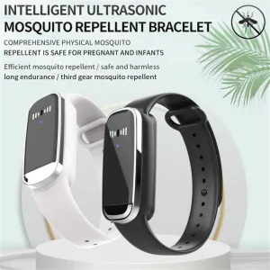 Ultrasonic Mosquitoes Repeller Bracelet Smart Prevent Mosquitoes Wrist Watch Bracelet