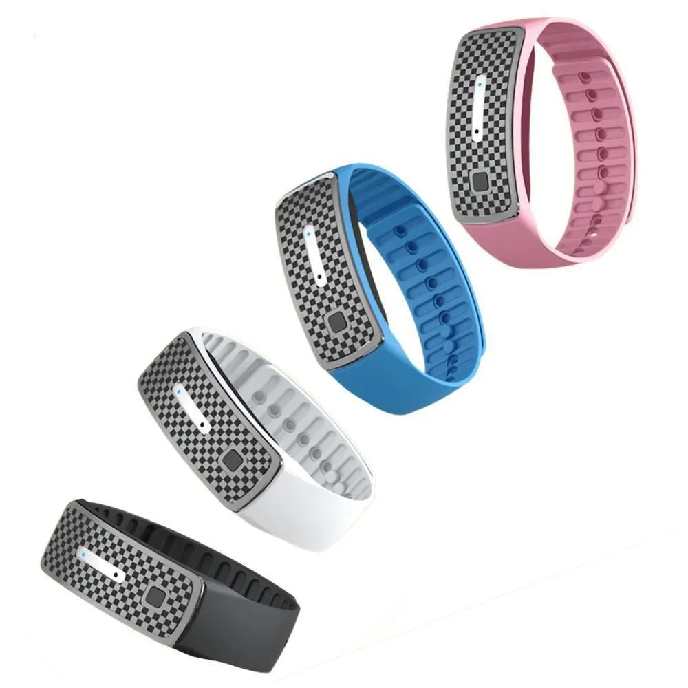 Ultrasound Anti-Mosquito Bracelet | Bug Repellent Wristband for Outdoor Activities & Travel