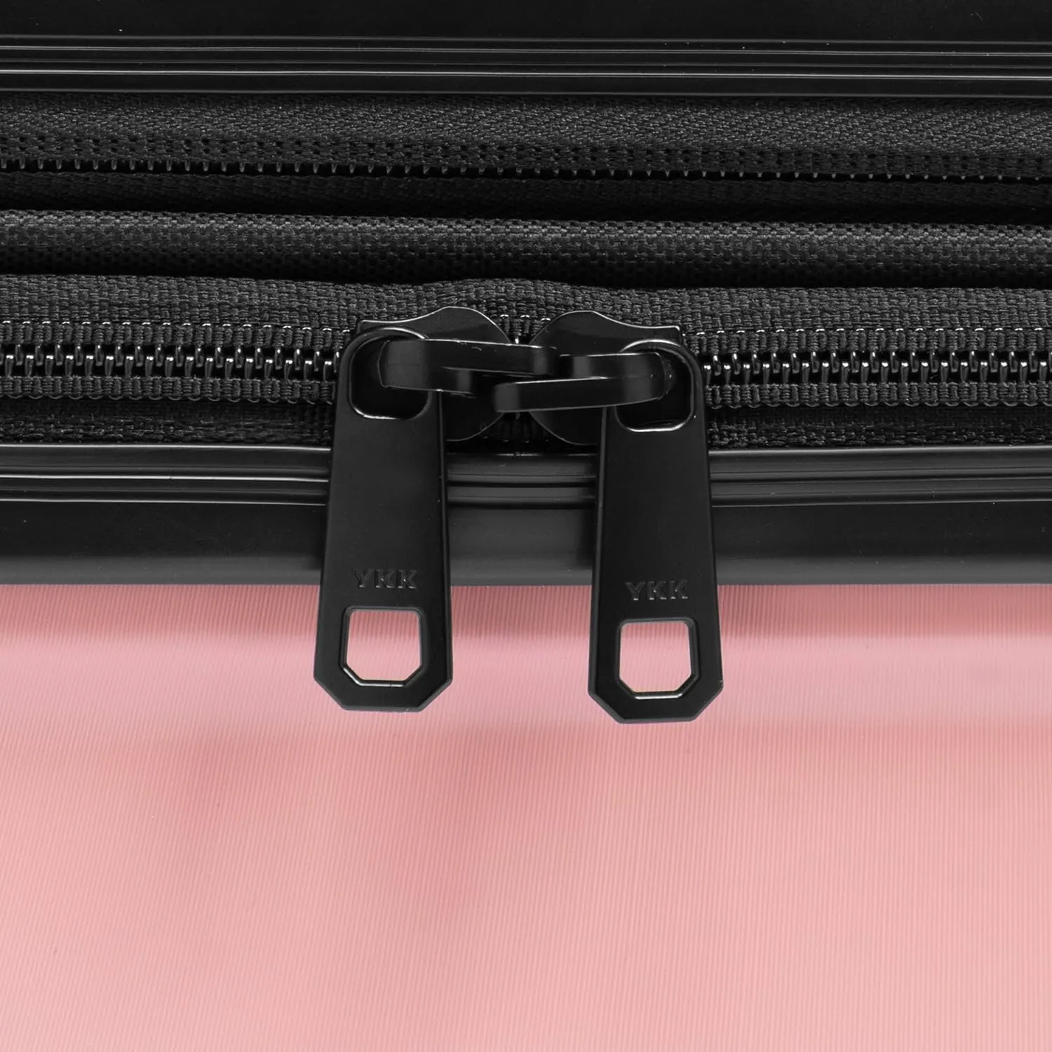 U.S. Traveler Boren Polycarbonate Hardside Rugged Travel Suitcase Luggage with 8 Spinner Wheels, Aluminum Handle, Pink, Carry-on 22-Inch, USB Port