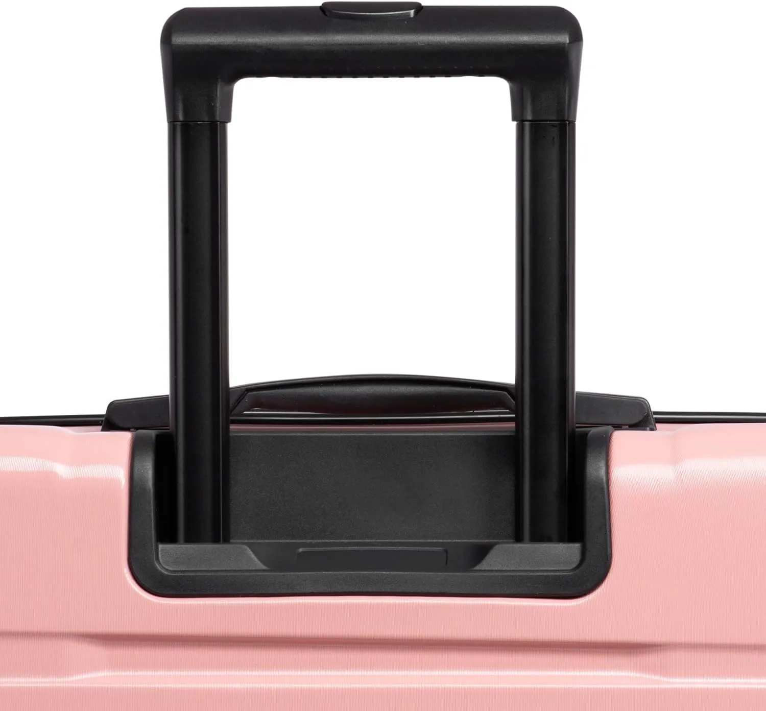U.S. Traveler Boren Polycarbonate Hardside Rugged Travel Suitcase Luggage with 8 Spinner Wheels, Aluminum Handle, Pink, Carry-on 22-Inch, USB Port