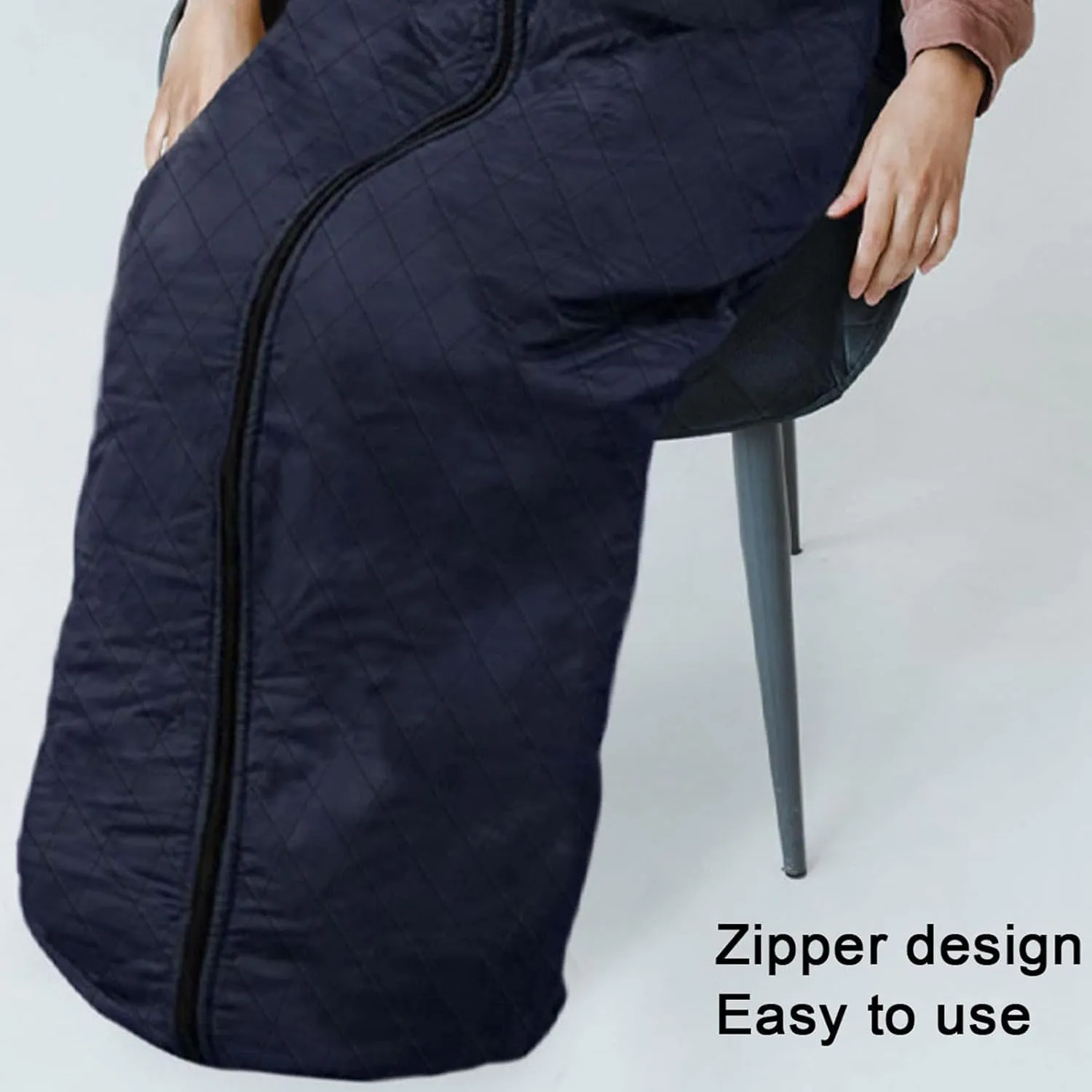 USB Heated Outdoor Sleeping Bag with Fastener for Camping, Hiking, Comfortable Polyester Weather Resistant Sleep Sack