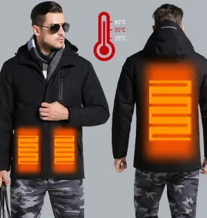 USB Heating Winter Jacket for Men & Women