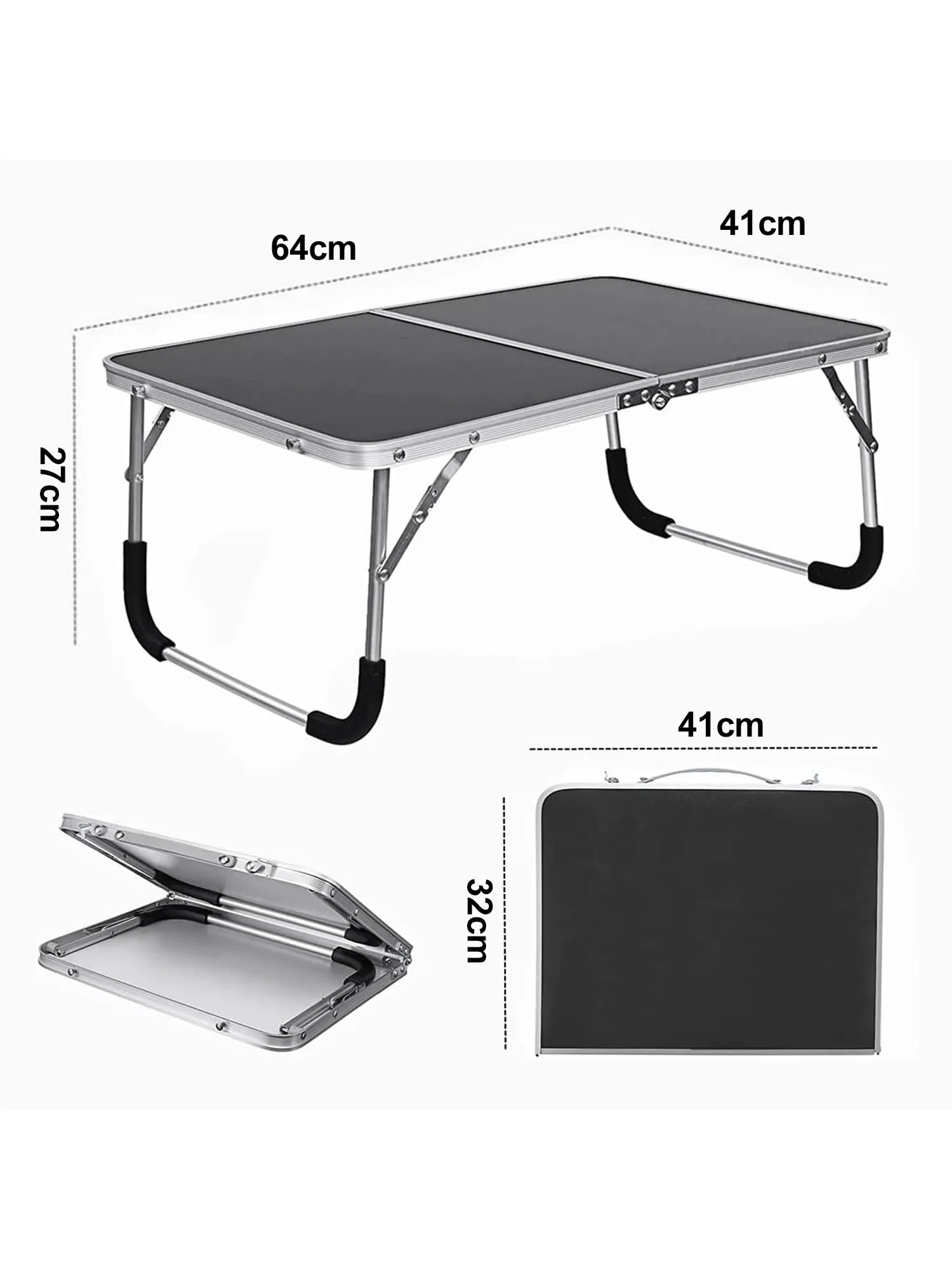 Vector X Adjustable Aluminium Folding Table for Indoor & Outdoor Purpose