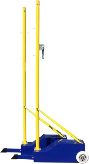 Volleyball Pole with Volleyball Net/Badminton Net,Portable Volleyball Poles with Net Outdoor,Mobile Net Badminton Net Frame,with Stable Base,Indoor and Outdoor