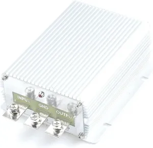 Voltage Converter Regulator DC/DC DC 12V (10V-18V) Step-Up to DC 48V 10A 480W Power Boost Waterproof (10A)