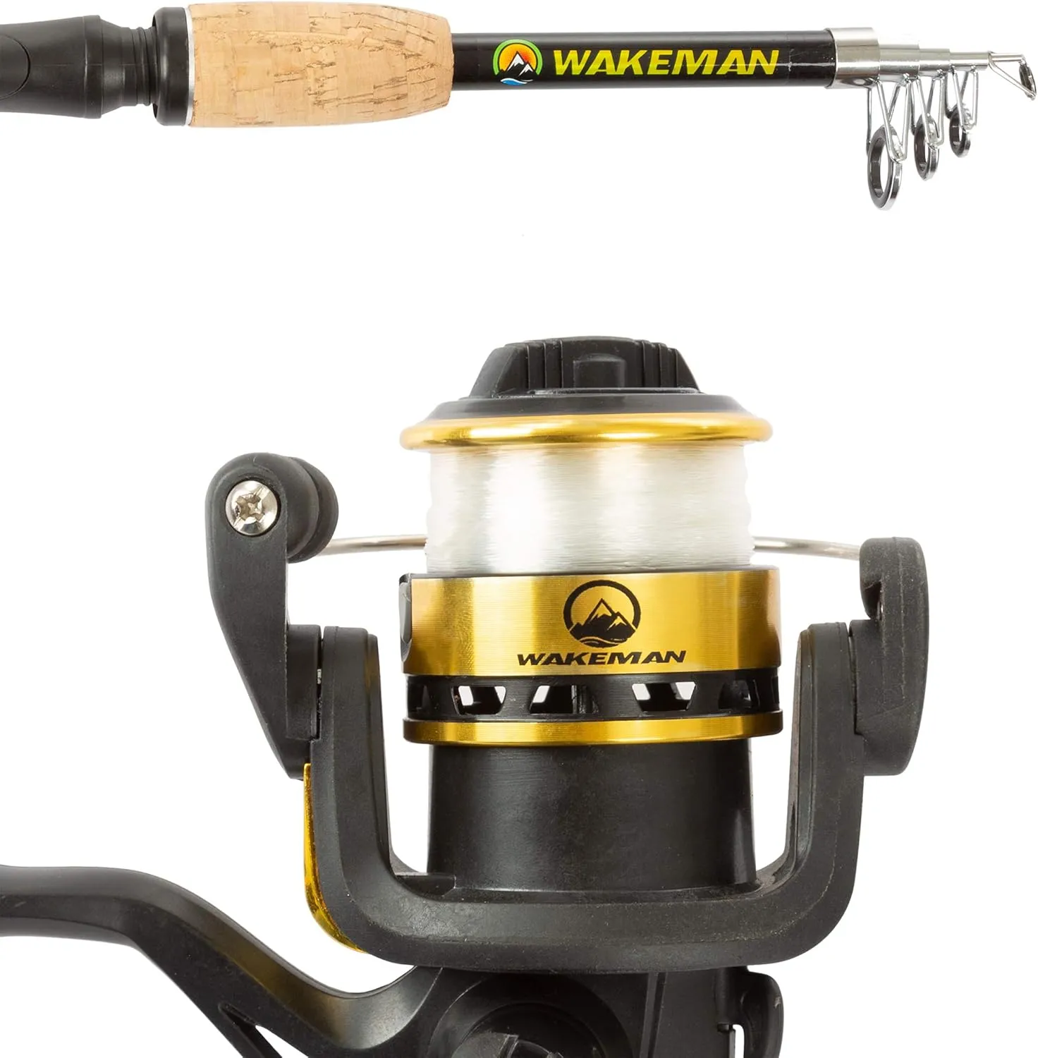 Wakeman Wakeman Telescopic Fishing Rod and Reel