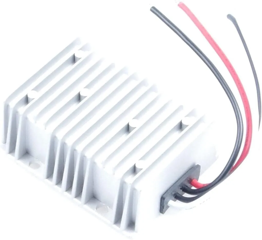 Waterproof DC to DC 12V to 24V Step up Converter, 12V to 24V 20A 480W Voltage Boost Converter, Car Power Supply Voltage Regulator Module (24V 20A)