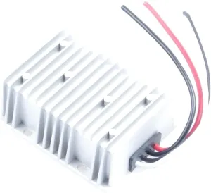 Waterproof DC to DC 12V to 24V Step up Converter, 12V to 24V 20A 480W Voltage Boost Converter, Car Power Supply Voltage Regulator Module (24V 20A)